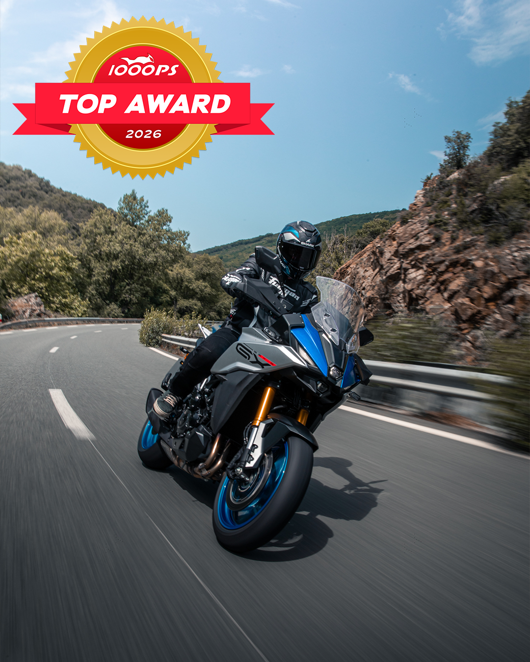 Top Awards GSX-S1000GX Gold
